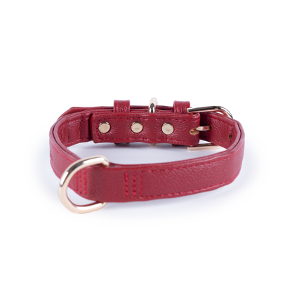 Vegan Leather Dog Collar