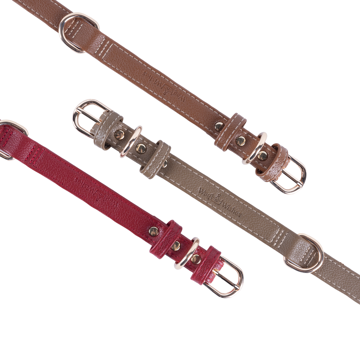 Vegan Leather Dog Collar