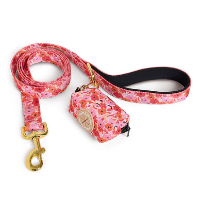 Flower Leash & Clean Up Bag Set