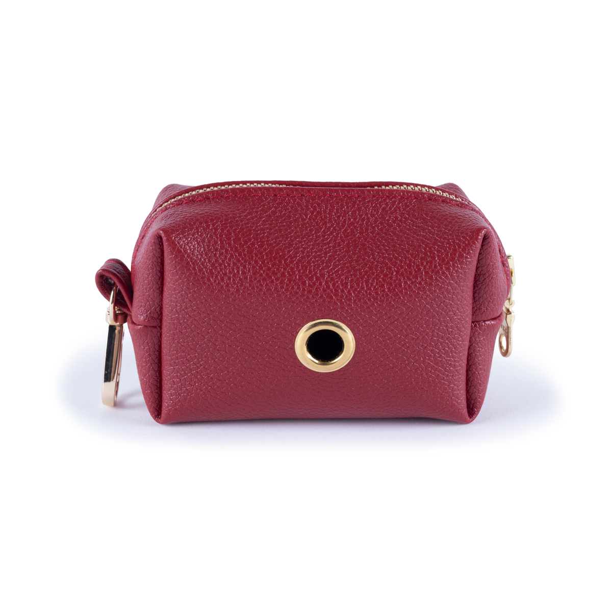Vegan Leather Poop Bag Holder