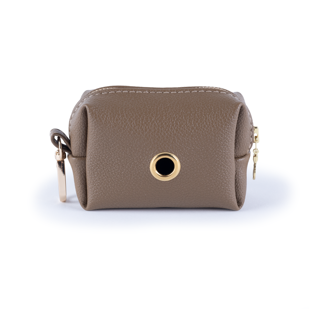 Vegan Leather Poop Bag Holder