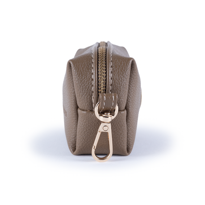 Vegan Leather Poop Bag Holder